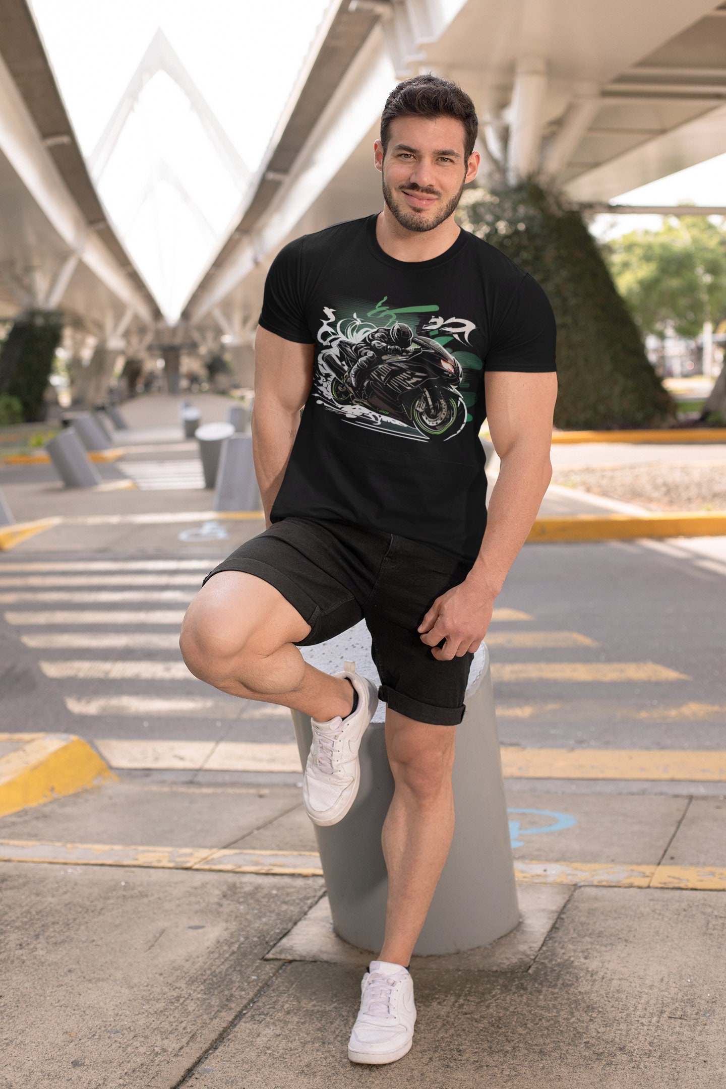 Black ZX14 Tee - Etsy