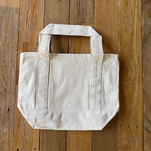 Custom Mini Tote Bag, Embroidered Mini Tote, Personalized Mini Tote Bag ...