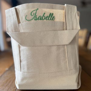 Custom Mini Tote Bag, Embroidered Mini Tote, Personalized Mini Tote Bag ...