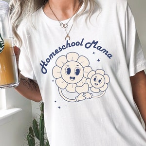 Homeschool Mama Shirt - Homeschool TShirt - Homeschool Shirt - Graphic Tee - Retro Homeschool Tee - Homeschooling - Homeschool Gift