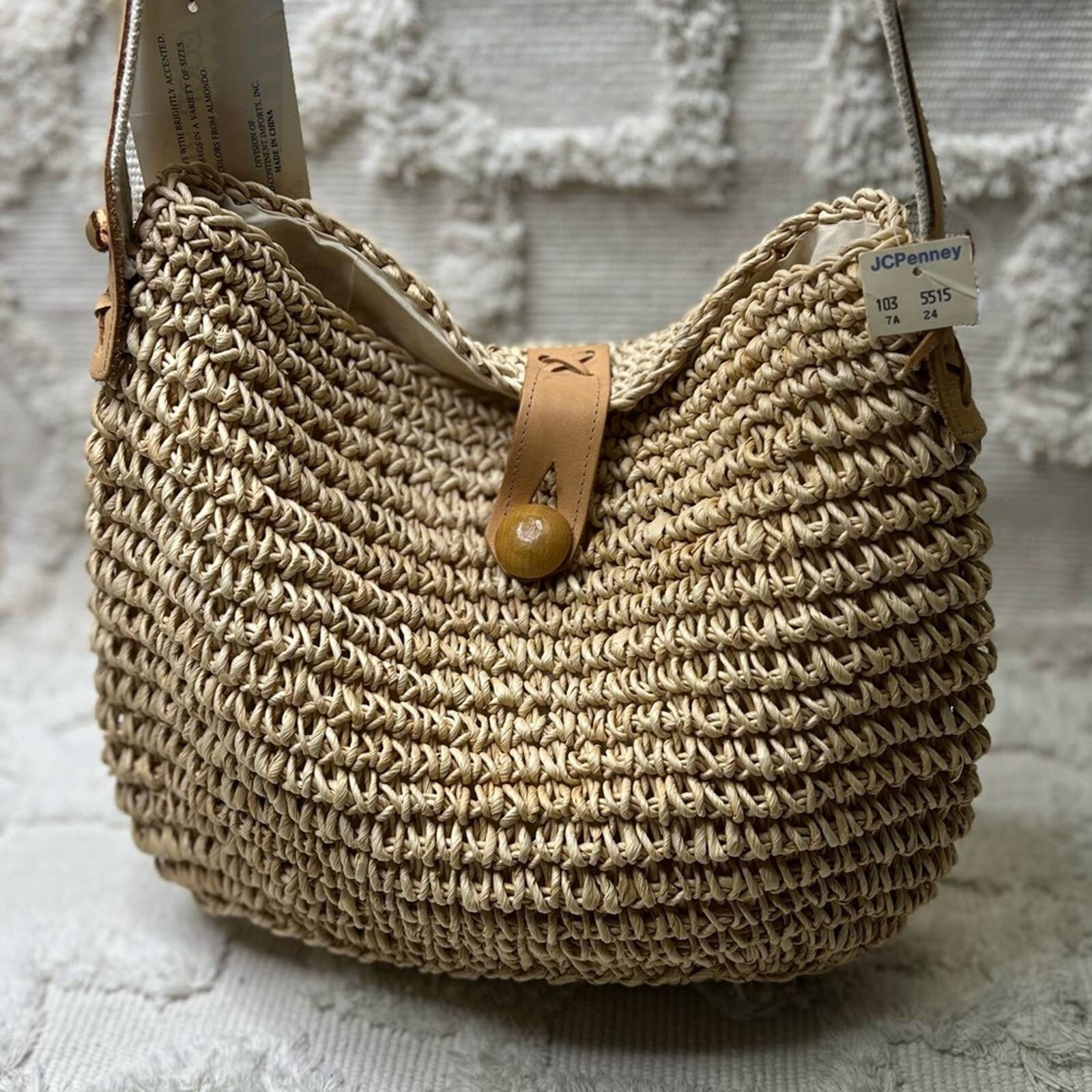 Jcpenney hotsell straw handbags