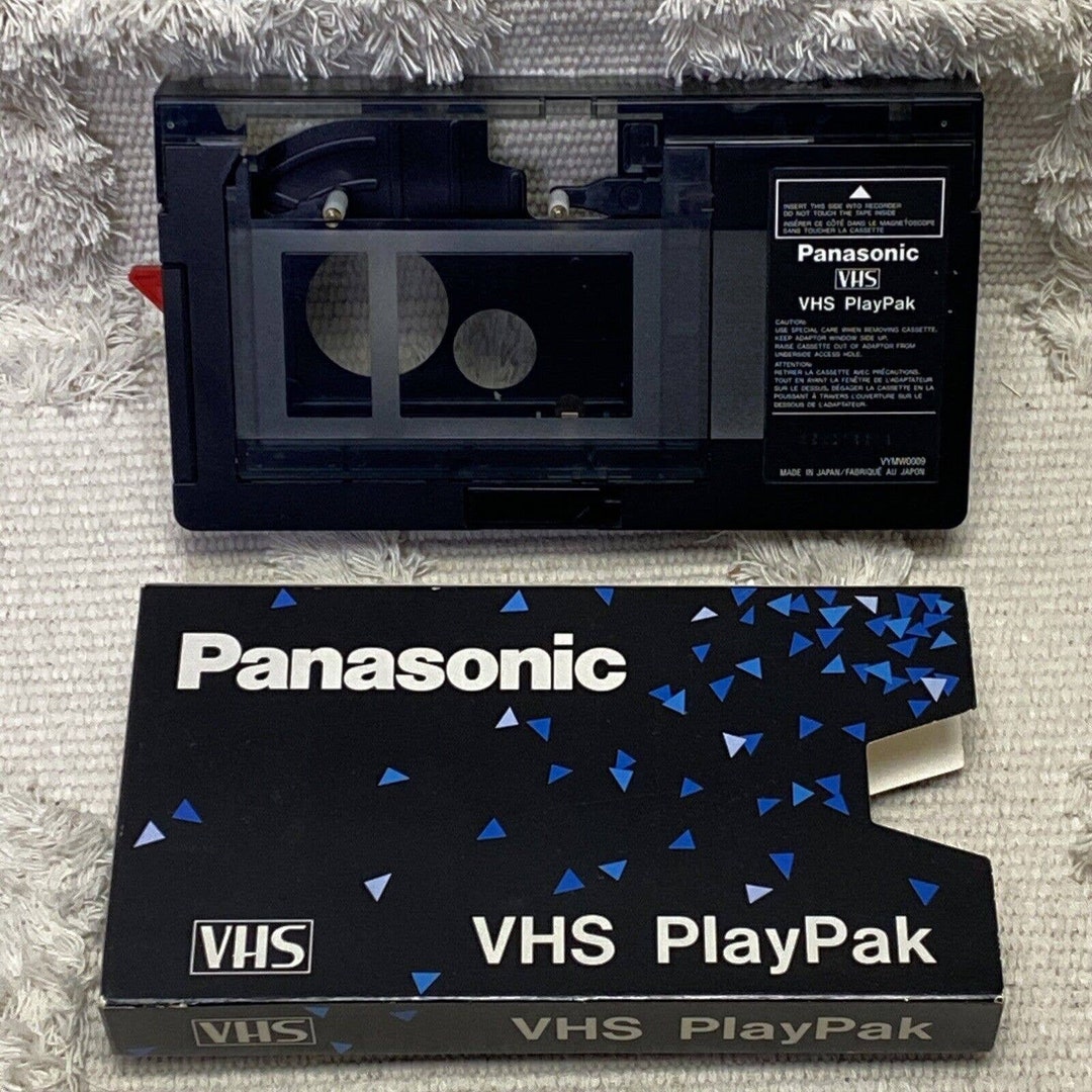 Panasonic Playpak VHSC to VHS Motorized Tape Converter Etsy