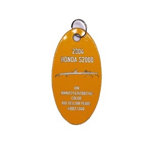 Cut From A Honda S2000 - Limited Edition Metal Handmade JDM Tuner Keychain Gift