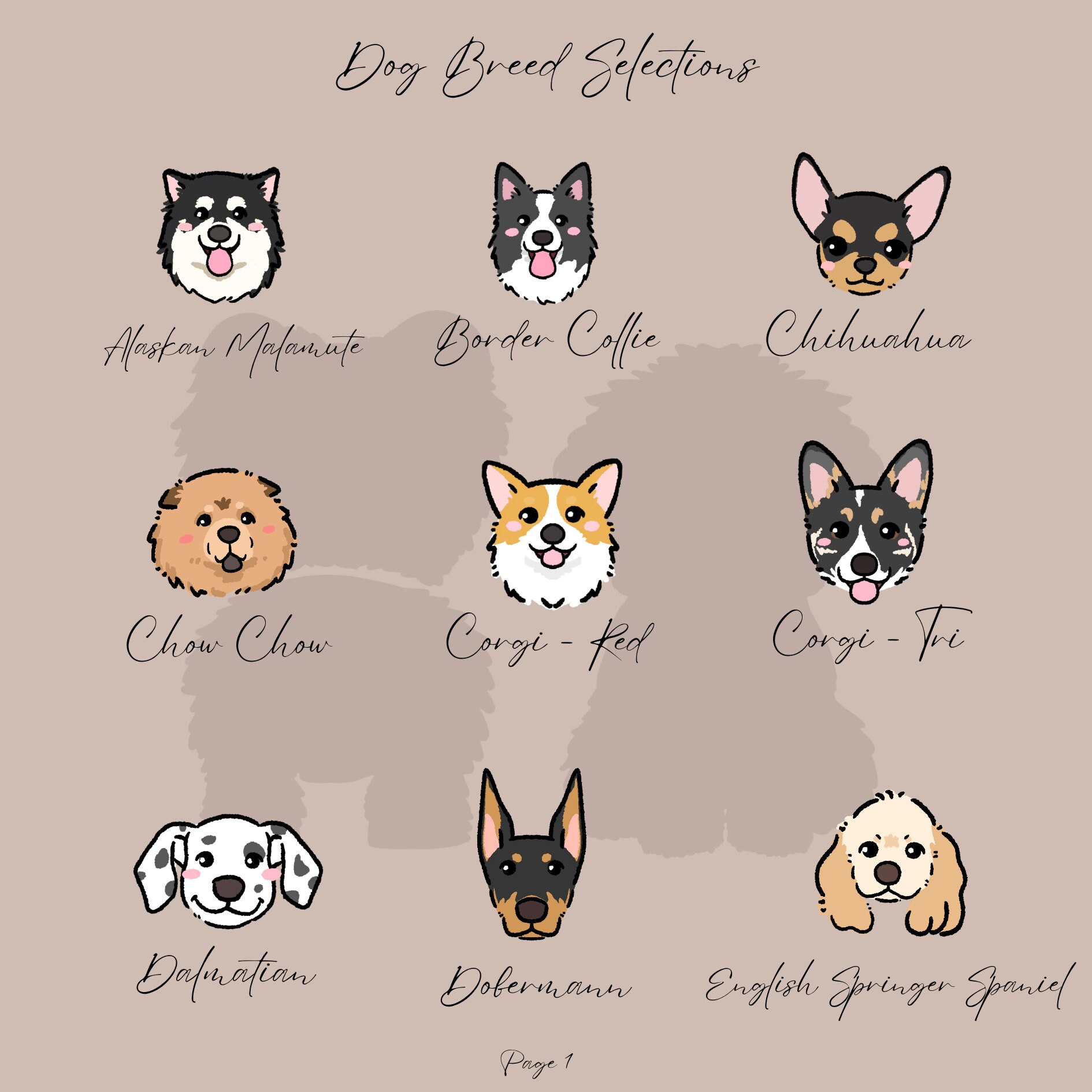 Custom Dog Breed Mug Name Custom Dog Mug Dog Coffee Cup Personalized