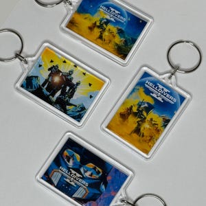 Helldivers Keychains