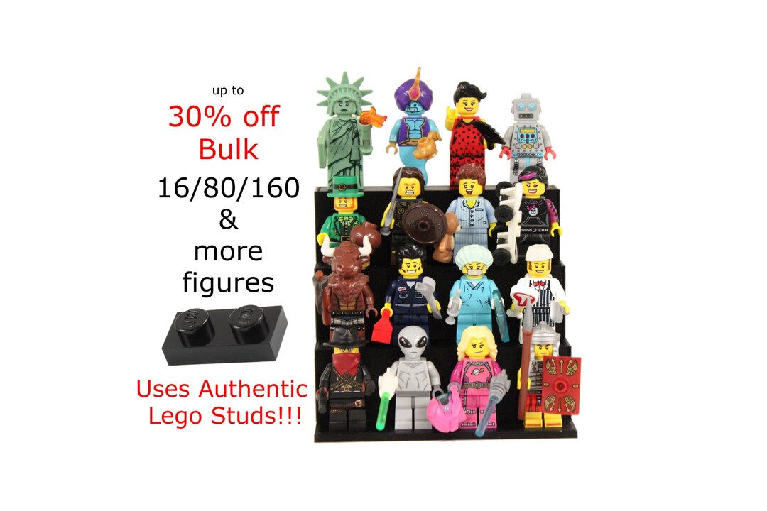 Lego Minifigure Display Stand Etsy