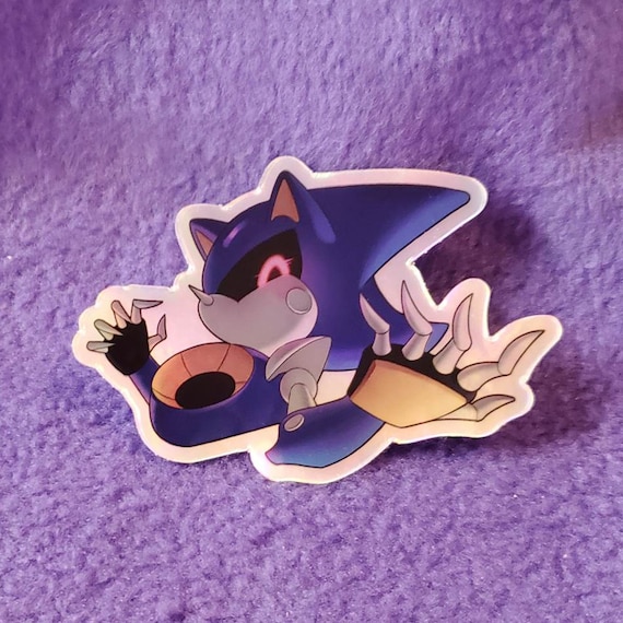 Metal Sonic Menacing | Sticker