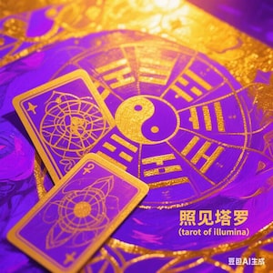 Tarot d'Illumina · Cartes | Tartinade 12 cartes avec I-Ching + Five Element Insight | PDF Premium de 3 à 5 pages