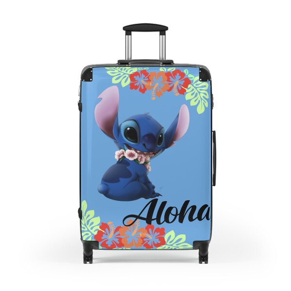 Lilo Stitch Travel Suitcases Etsy