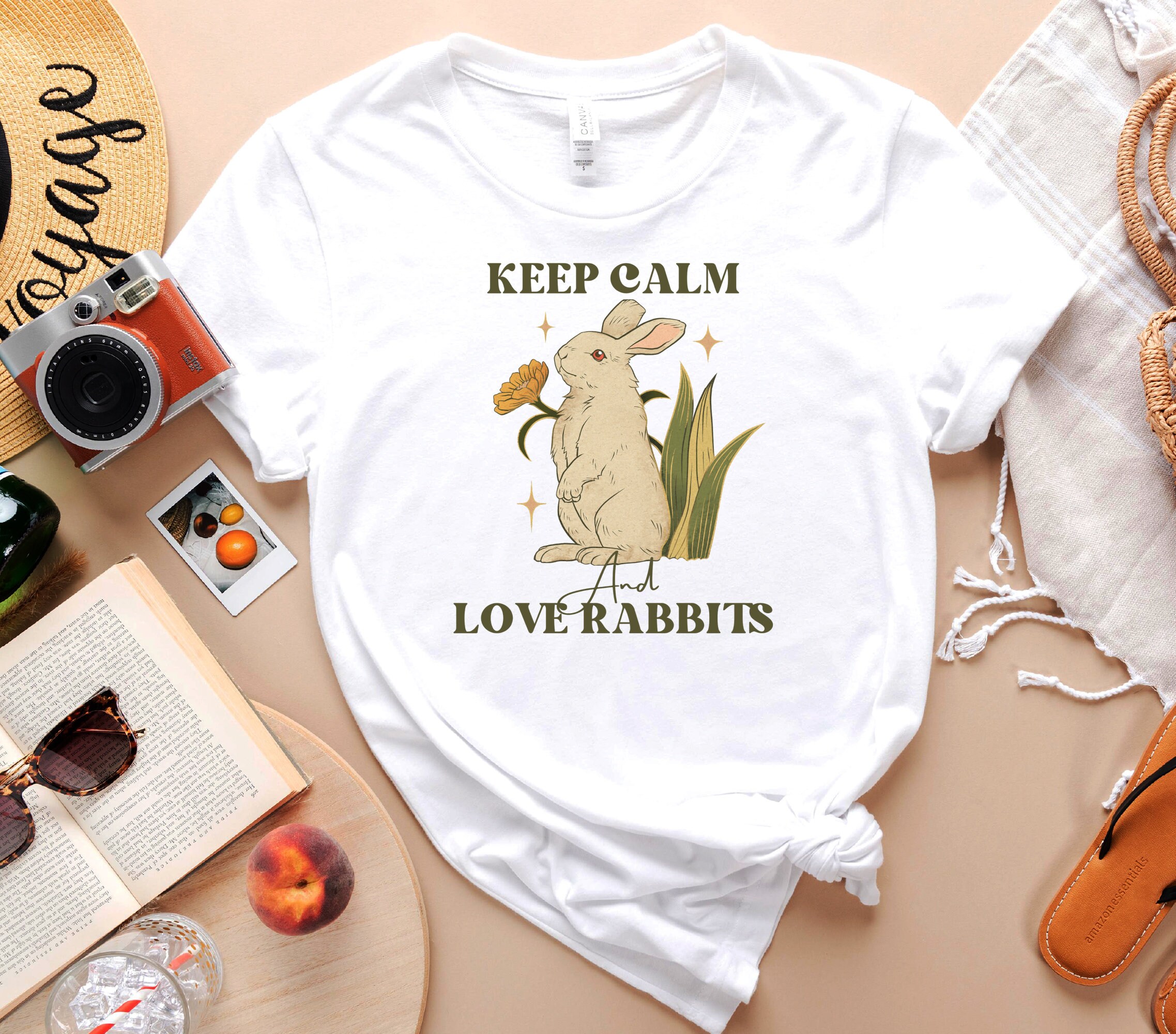 Keep Calm And Love Bunnies Shirt