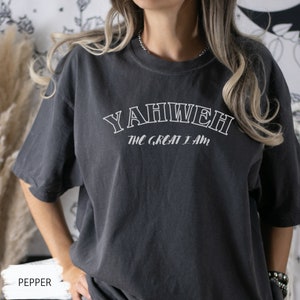 Yahweh Shirt, Jesus Tshirt, Christian Tee, Yahweh Vintage Shirt, Aesthetic Christian tee, YHWH, faith shirt, Christian Gift, Faith Shirt