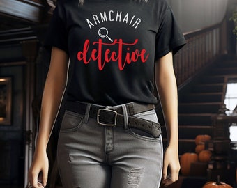 Sessel Detektiv Shirt, wahres Verbrechen Geschenk, True Crime Junkie, Keith Fan Tshirt, wahre Kriminalität, Krimi Junkie, Keith Fan Tshirt