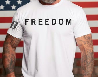 Freedom T shirt, Independence, First Amendment, Pick up the Mic, Gift for Patriotic Events, Revival, Speak the Truth, Patriots, USA, America