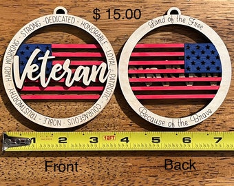 Veteran Ornament