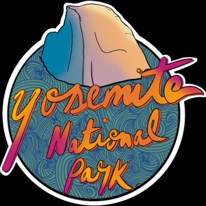 Yosemite National Park sticker