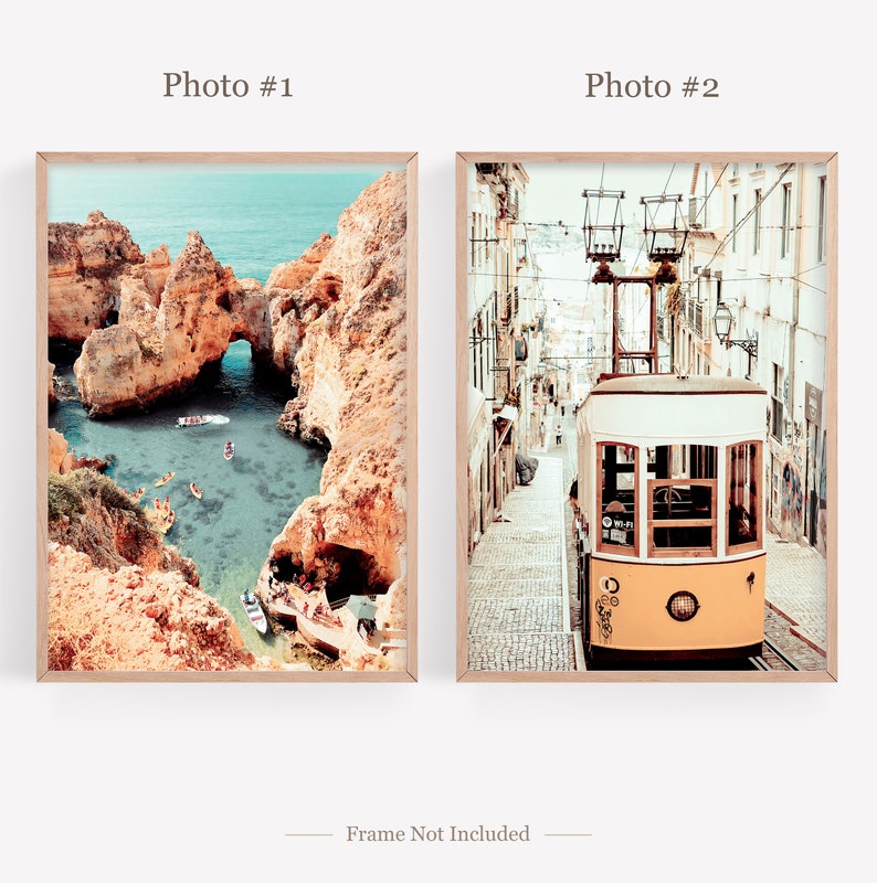 Portugal Prints Set of 6, Portugal Photo Poster, Portugal Photography, Portugal Wall Art, Portugal Map, Portugal image 6