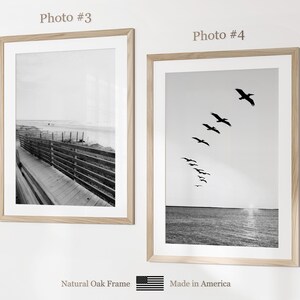 Juego de 6 láminas de la ciudad de Galveston, láminas en blanco y negro de Galveston, póster fotográfico de Galveston, mapa de Galveston, Texas, Estados Unidos imagen 7