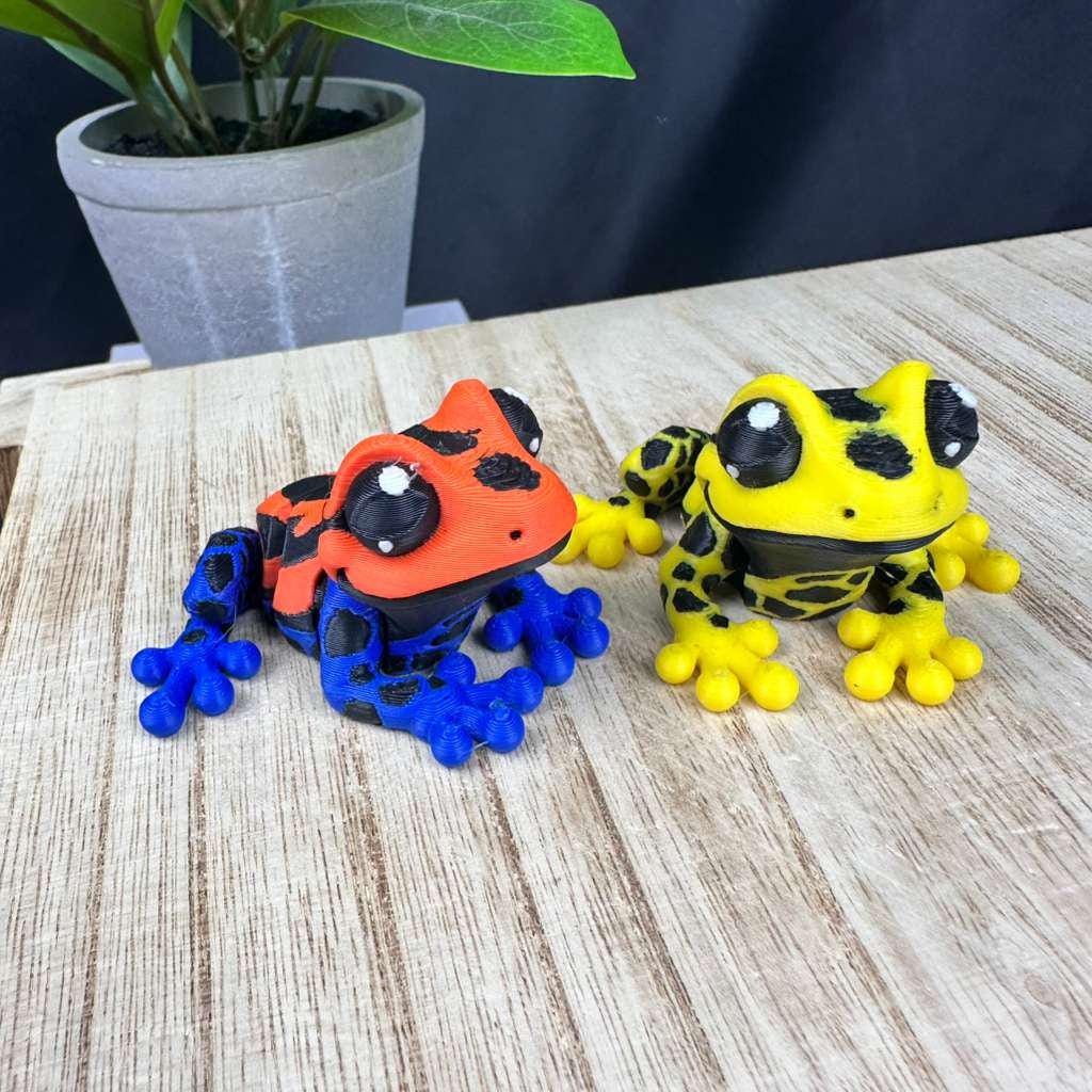 3D Printed Mini Frogs – Multiple Species With Optional Magnet - Etsy