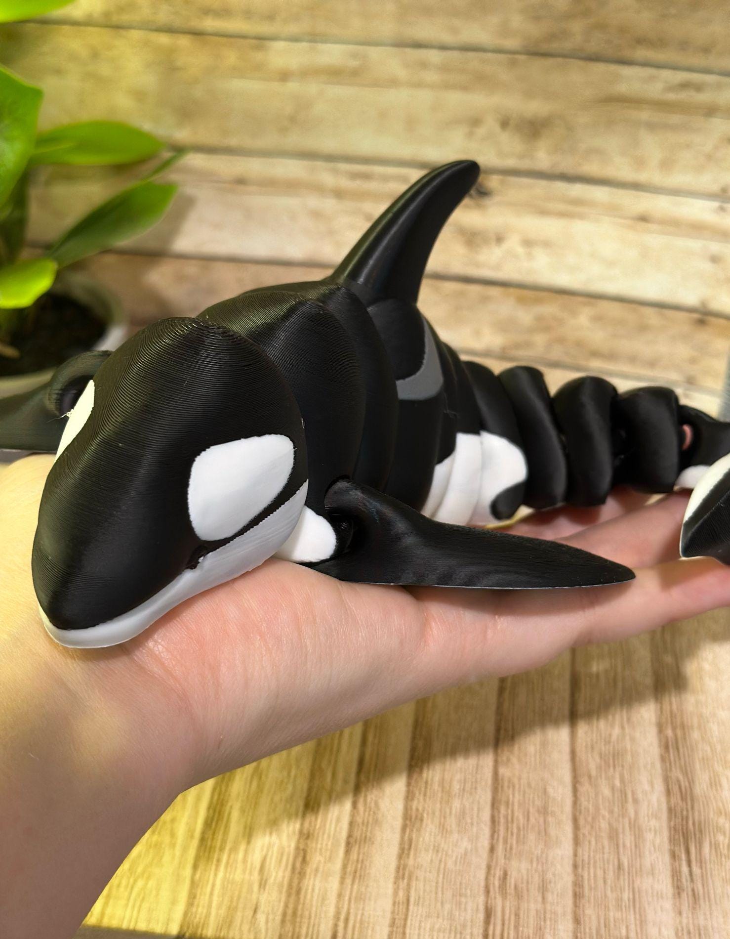 Killer Whale Led付き Killer Whale Decorative Night Light, Killer Whale Bubbles