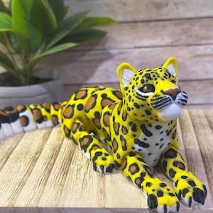 3D Printed Articulating Leopards - Custom Sizing - Flexi Leopard