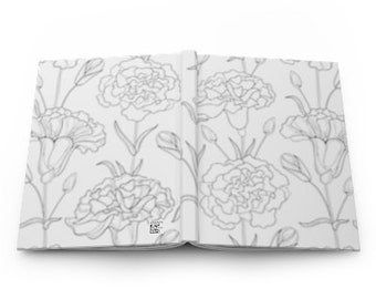 Floral Hardcover Journal Matte