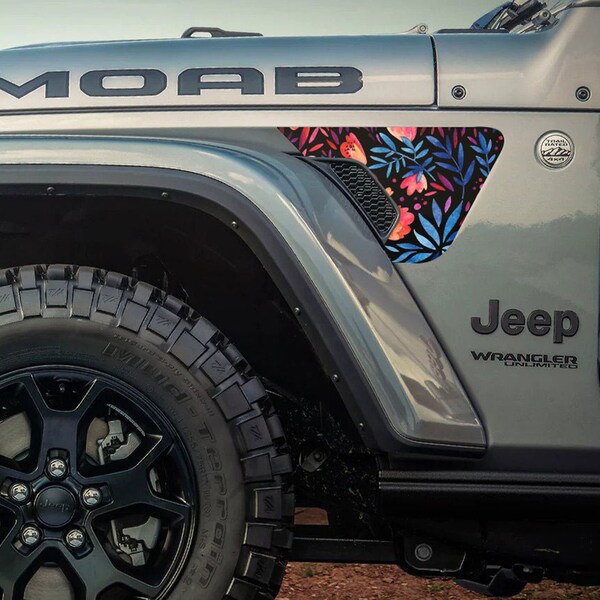 Jeep Fender Decals Etsy