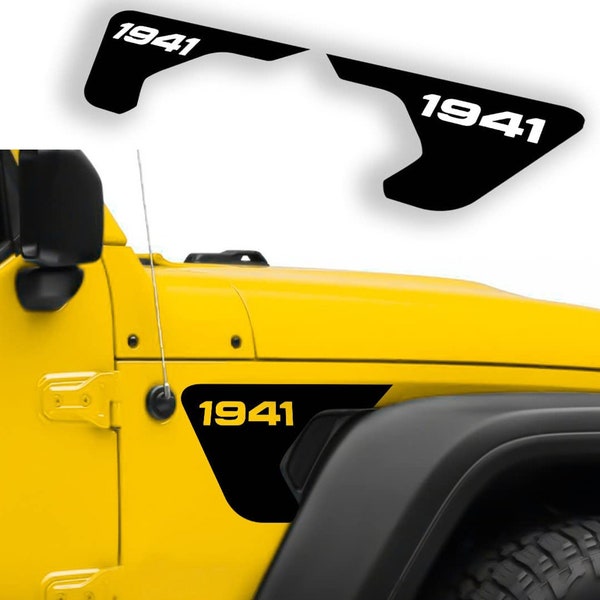 Jeep Fender Decals Etsy