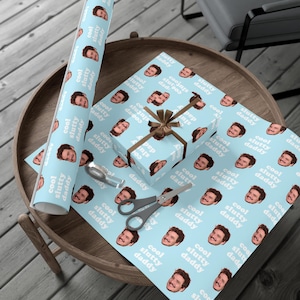 Petro Pascal Cool Sl*tty Daddy Geschenkpapier, Geschenkpapier, Partyzubehör, Einzigartiges Geschenkpapier für Feiertage