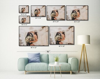 Custom Canvas Print | Custom Canvas Art | Family Photos, Wedding Pictures, Life Events, Memories, Wall Decor | Turn Your Photo into Canvas