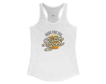 Here for the Butter Beer tank top | Fantasy Wizardry Drink Shirt