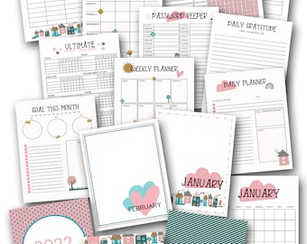 My Beautiful Organized Life Planner 103 Pages