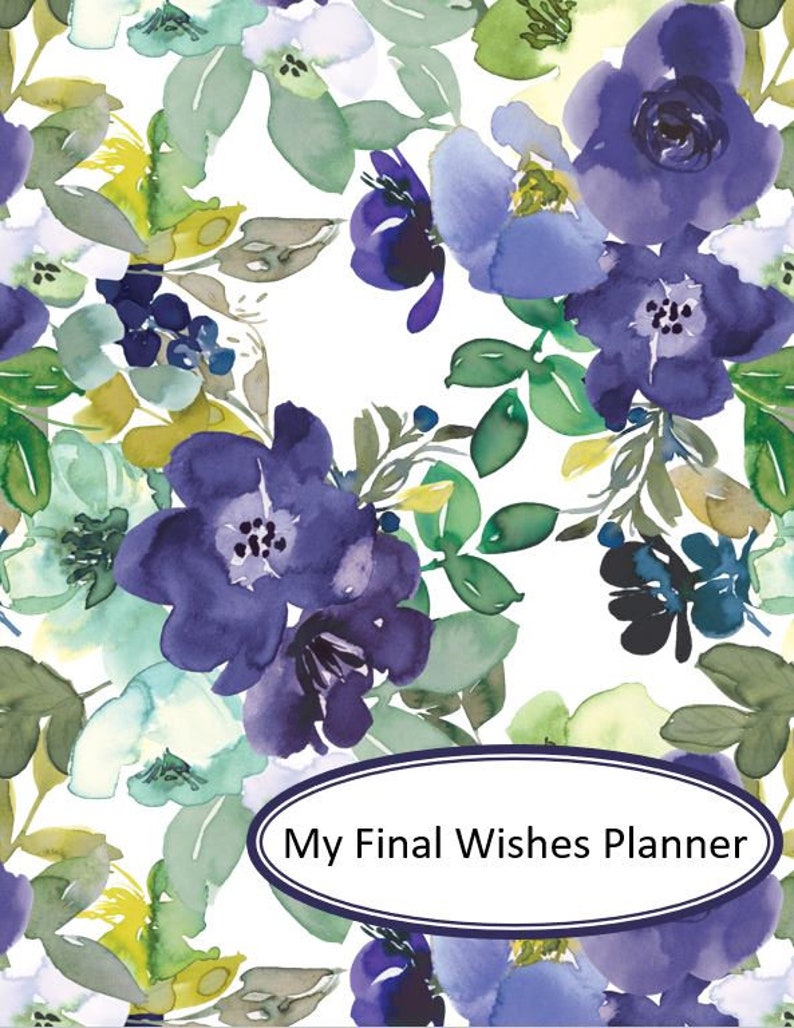 My Final Wishes Planner - Etsy