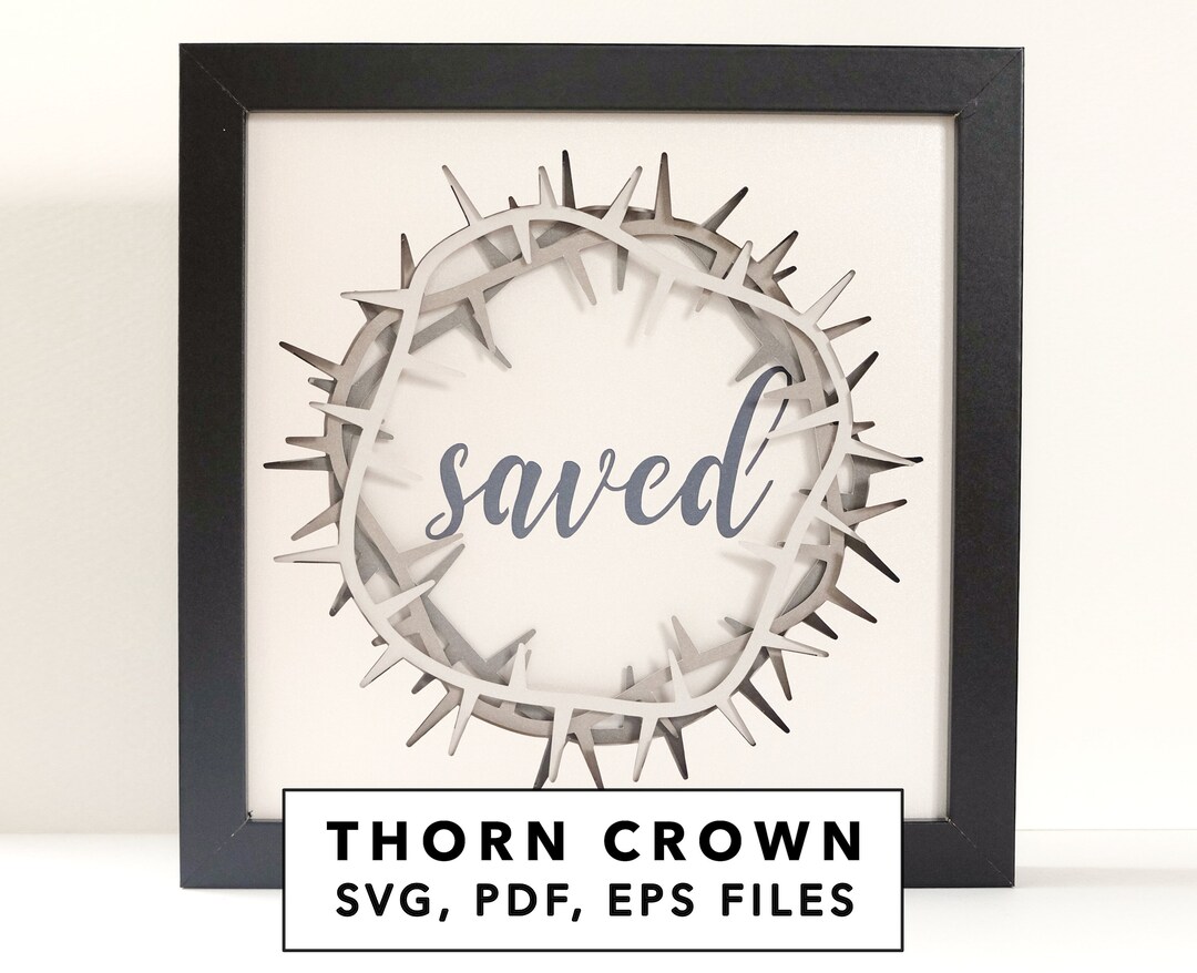 Dana Manly Art Gold Crown in Shadowbox 6x6