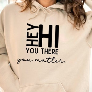 You Matter Svg Png, Mental Health Svg, Self Love Svg, Inspirational Svg, Positive Quote Svg, Positive Svg, Motivational Svg, Anxiety Svg Png