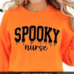 Spooky Nurse Svg, Halloween Nurse Svg, One Spooktacular Nurse Svg, Cute Nurse Png, Spooky Vibes Svg, Nurse Halloween Png, Nurse Fall Shirt