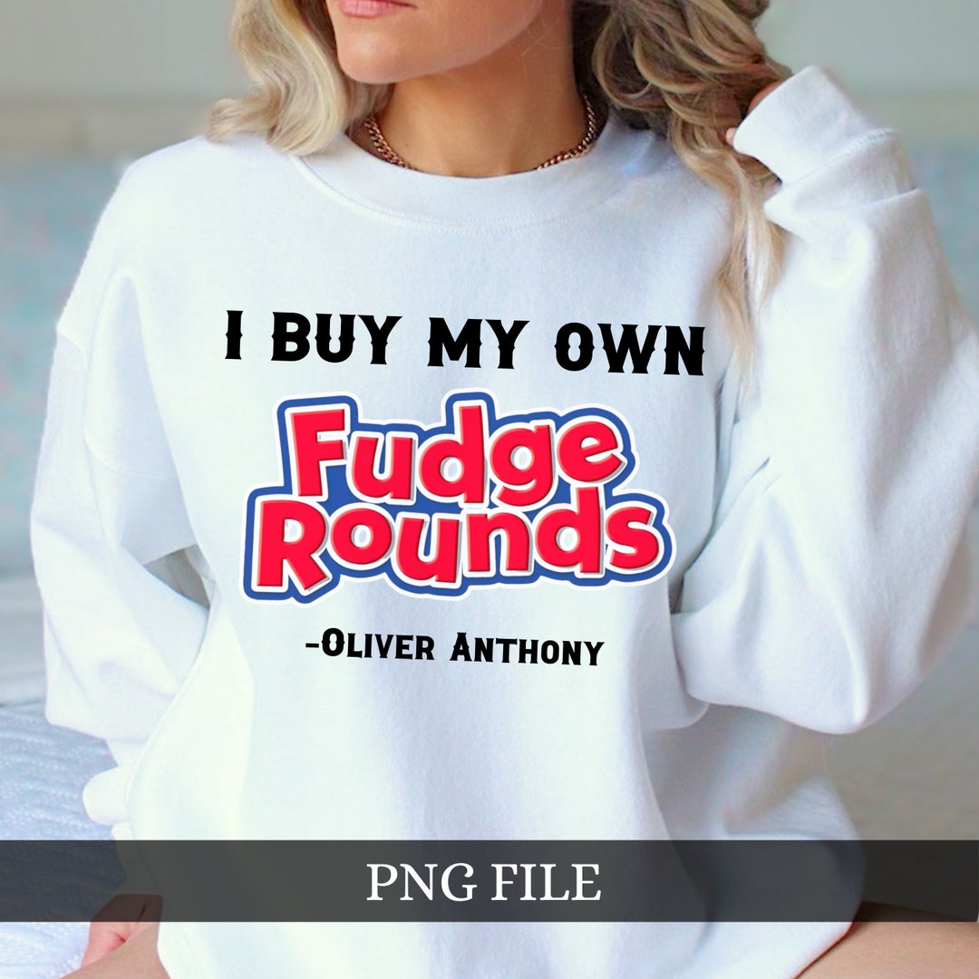 I Buy My Own Fudge Rounds PNG, Oliver Anthony PNG, Rich Men North of