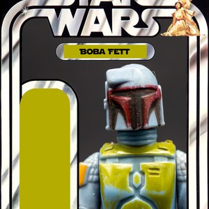 Vintage Star Wars-kaart terug