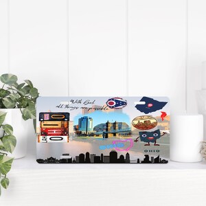 Ohio License Plate, Ohio Car Plate,State License Plate, Ohio,License Plate,Car Accessories,Car License Plate