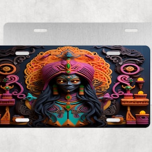 Halloween Voodoo Priest License Plate,Halloween License Plate,Hallowen Voodoo Priest,Voodoo License Plate,License Plate,Car Accessories