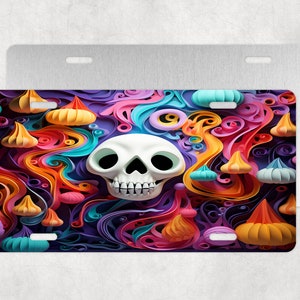 Halloween Ghosts License Plate,Halloween License Plate,Hallowen Ghosts, Ghost Plate,License Plate,Car Accessories