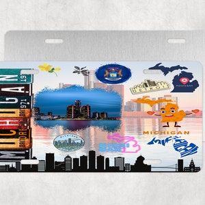Michigan License Plate, Michigan Car Plate,State License Plate, Michigan,License Plate,Car Accessories,Car License Plate