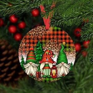 Christmas Gnomes Ornament,Gnomes Car Coaster,Gnomes Ornaments,Christmas Ornament,Ornament