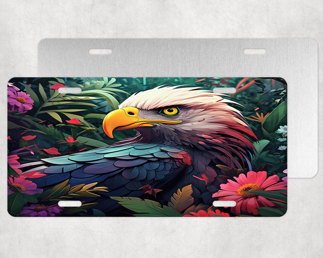 thumbnail image 2 of Craftique Georgia Southern Eagles Round NCAA License Plate - Silver 2 of 5