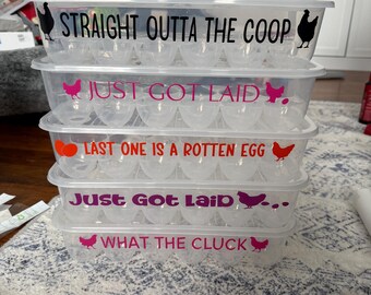 Reusable egg cartons