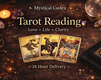 Personalized Tarot Reading | Love, Career, Money, Clarity (Video/Written)