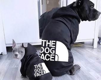 Luxury Winter/Fall Dog Hoodie Garment Accessory "The Dog Face"