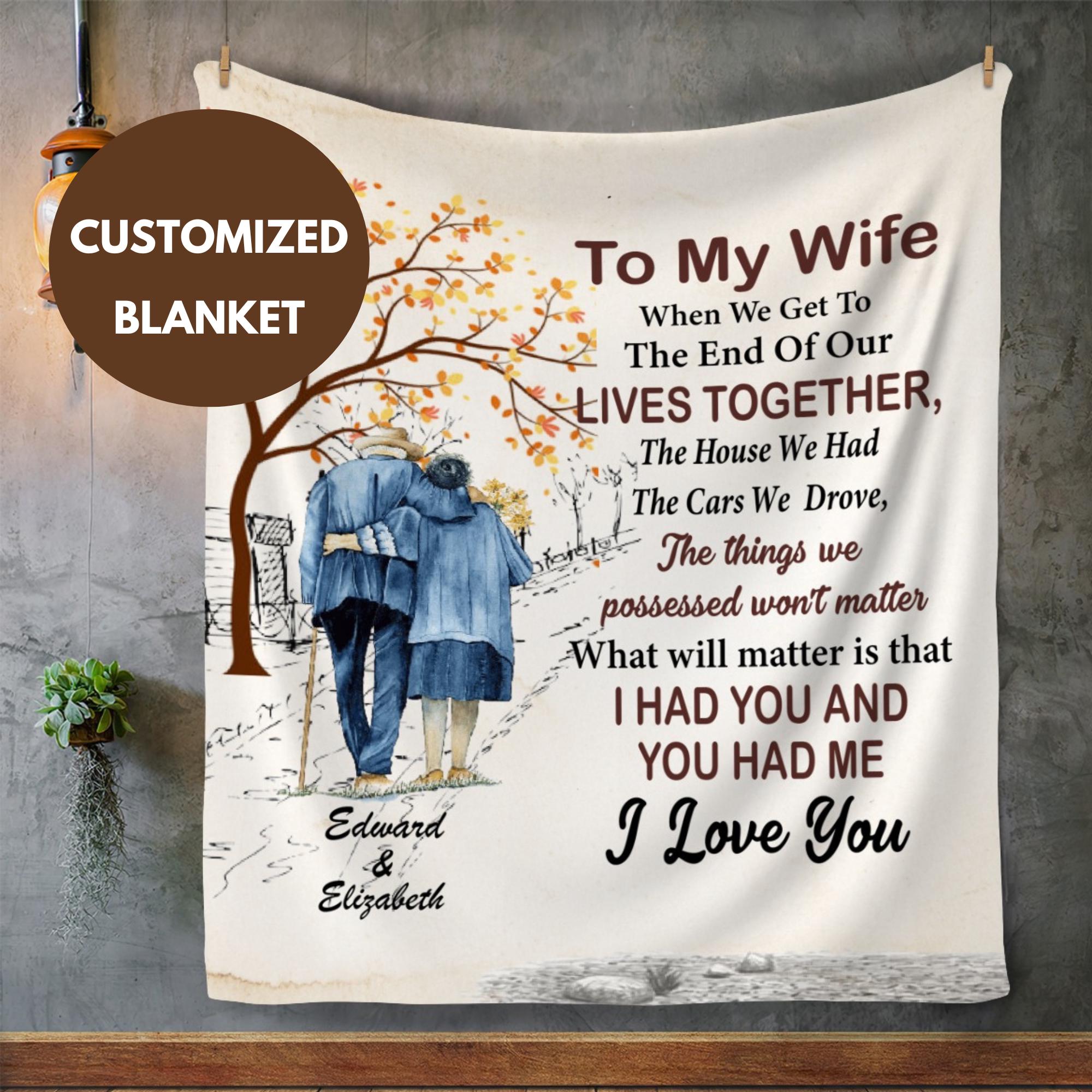 Wife Blanket Etsy