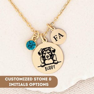 Personalized Dog Name Necklace, Custom Dog Pendant, Pet Loss, Dog Memorial Gift, Dog Charm, Dog Name Necklace, Dog Mom Necklace, Pet Name