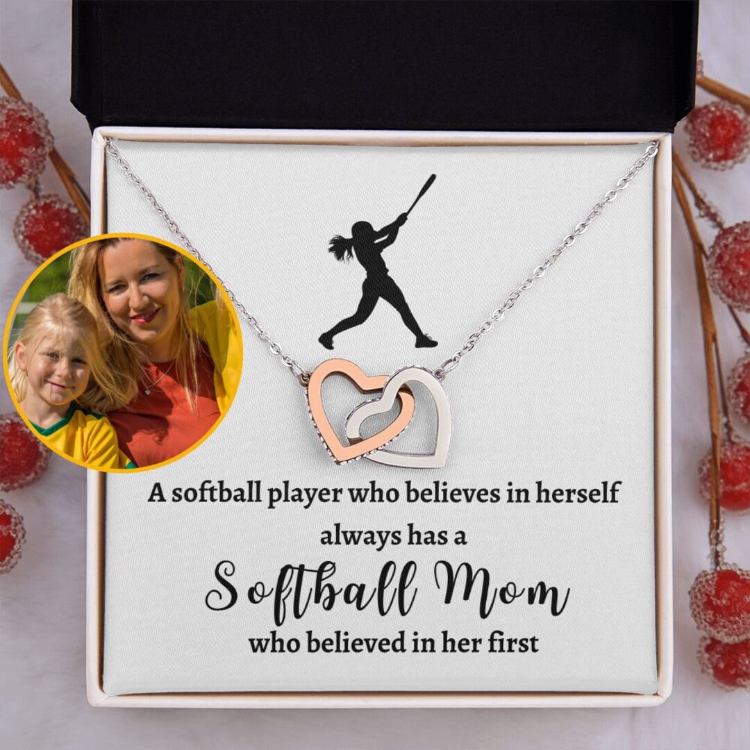 Softball Gift for Her I Mom Gift for Birthday I Softball Gifts Etsy