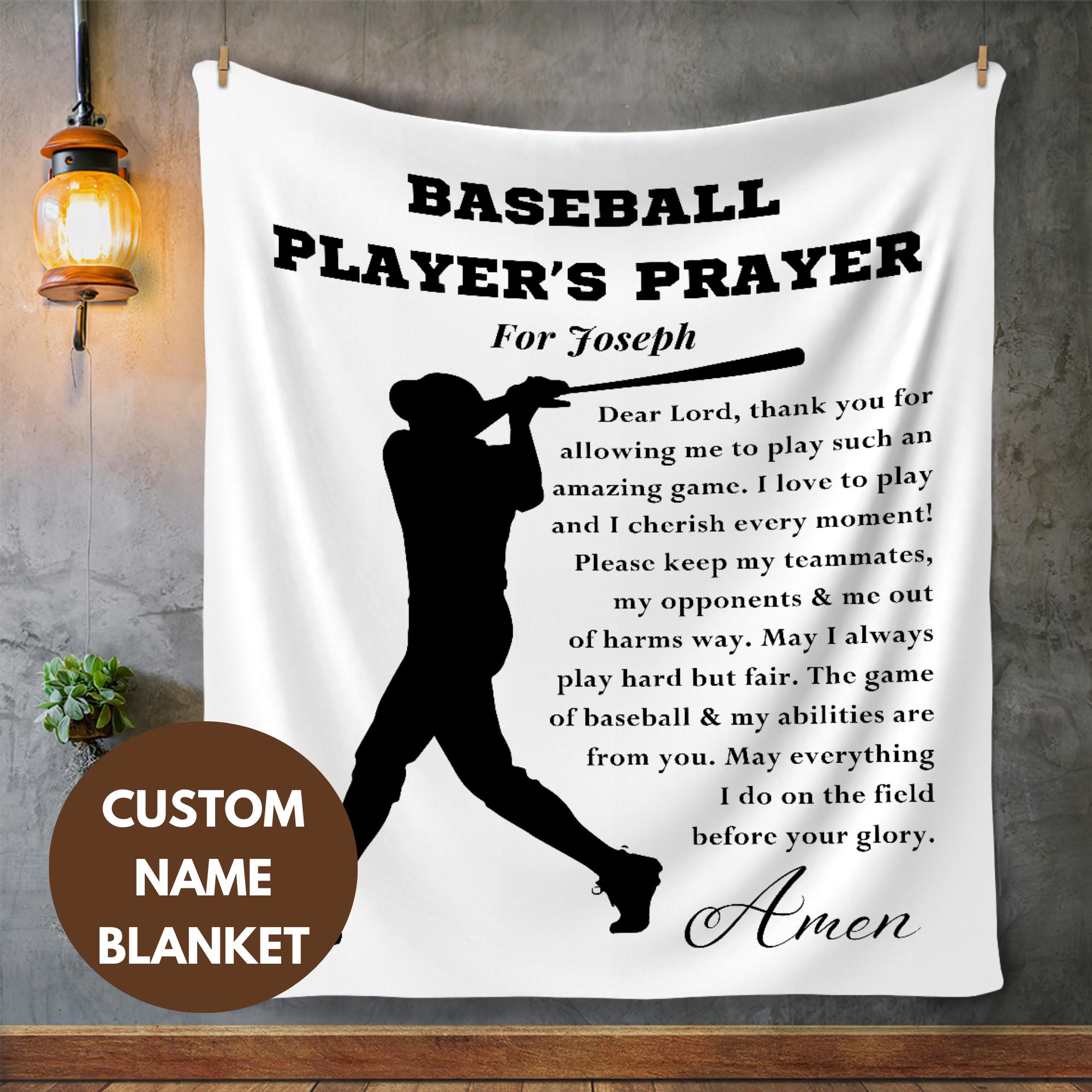 amajin Baseball Blanket for Grandson - Etsy